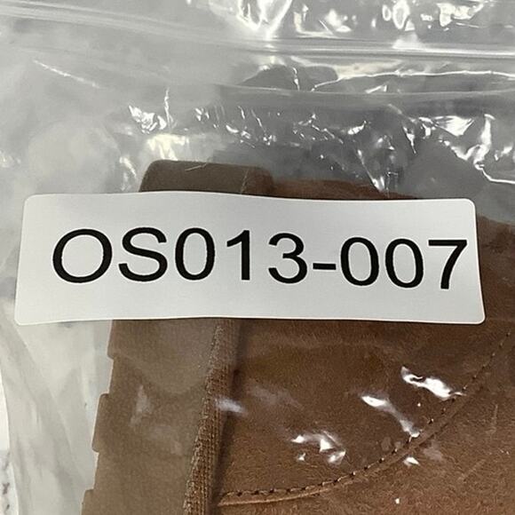 Makalu Sz 10 Chestnut Kora Ankle Winter Snow Boots Faux Fur Lined Lace Up OS13-7 - Picture 7 of 7